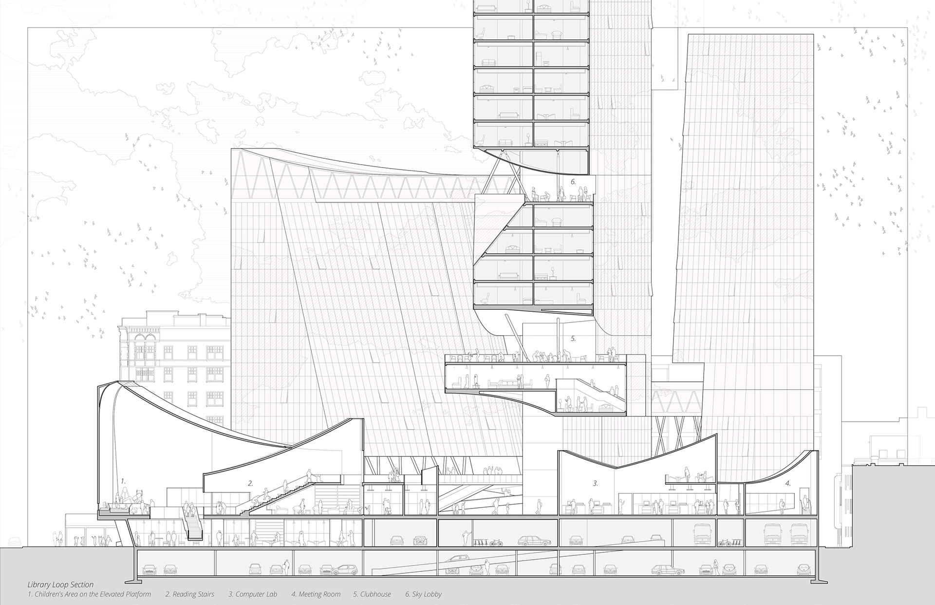 Plan architectural - Section